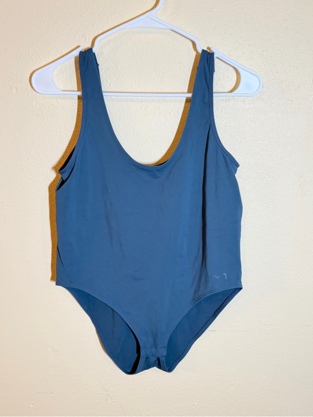 Maidenform Blue Scoop-Back One-Piece Shapewear